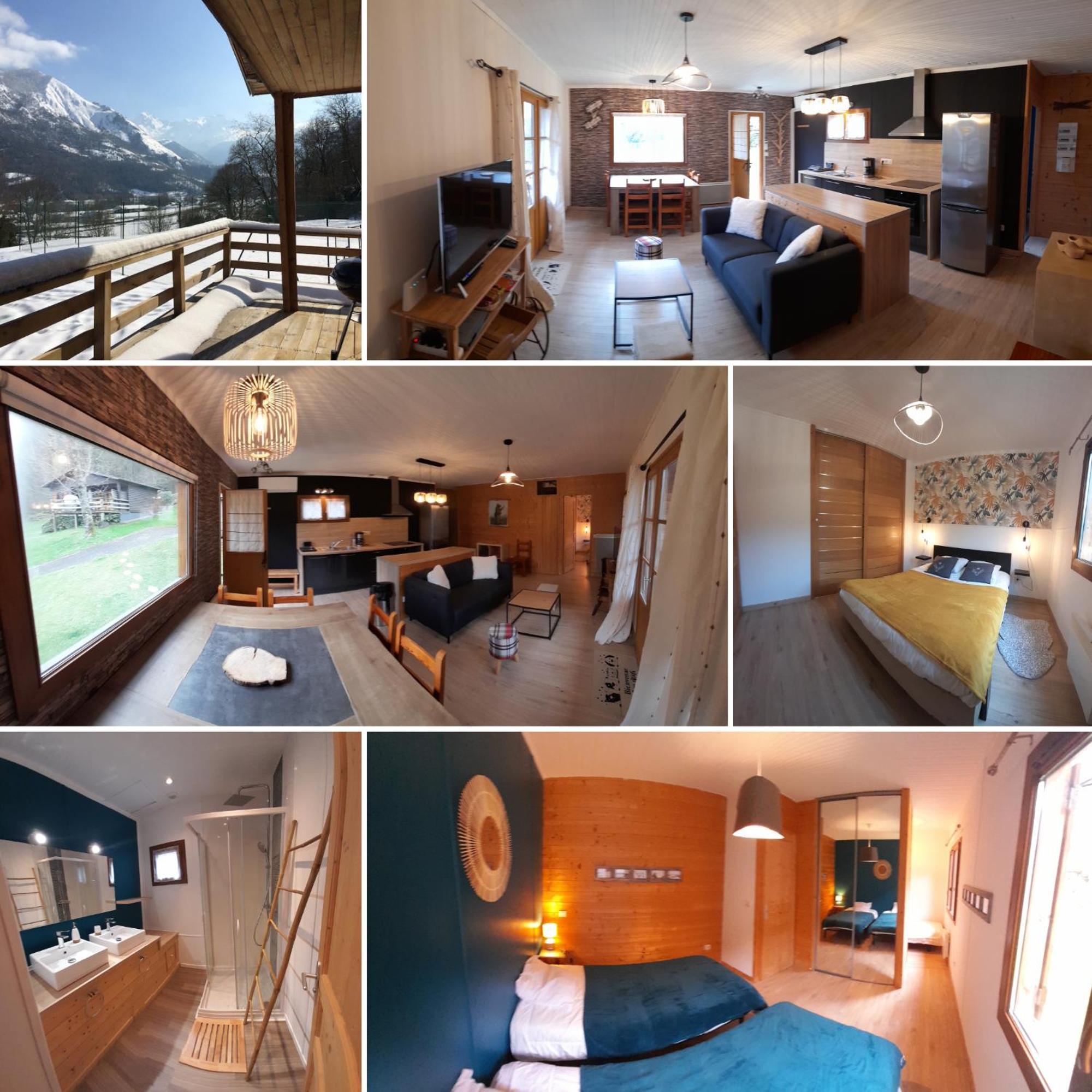 Chalet De L'Ours Brun, Gite 3 Etoiles Gere-Belesten Exteriér fotografie